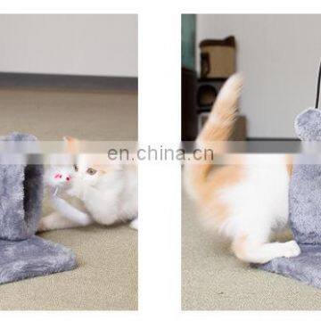 Wooden Sisal Oem Manufacturer Wholesale New Design Wooden Cat Scratching Post