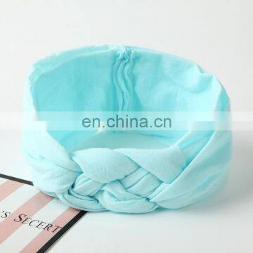 Twist Knot Elastic Nylon Headbands Baby Headband Girl's photo-6