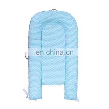 New Born Crib Organic Cotton Portable Carry Lounger Baby Sleeping Nest Baby Nest Bed photo-4
