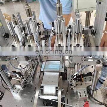 2 Head 4 Points Earloop Cutting Welding Machine Automatic Disposable 3 Ply and KN95 Mask photo-6