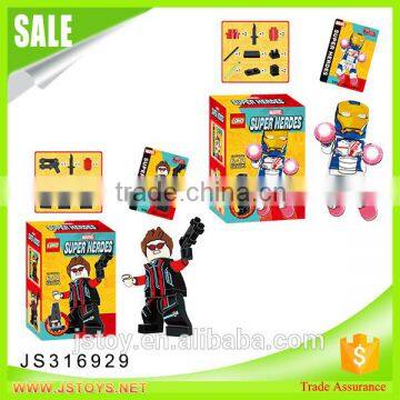 JSTOYS 8 Items Mixed Hero Building Blocks Toys Made in China photo-4