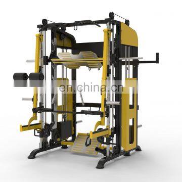 2020 New Home Body Building Cable Crossover Multifunctional Power Cage Squat Rack With Weight Lifting Training Gym Smith Machine