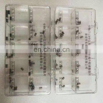 No,122(1) CAT C7 C9 medium pressure nozzle needle valve lift adjustment shims (6.40-6.80)20kidsx5pcs=100pcs