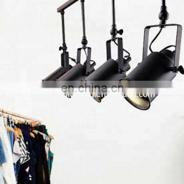 Nordic Simple Style store lighting Industrial Loft Long Pendant Light With Edison Bulb