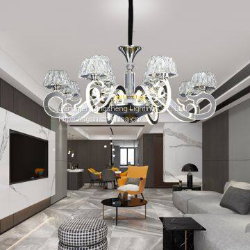 New Listed, Nordic Ceiling Lamp Golden Living Room Lamp Ceiling Lamp Modern Restaurant LED Atmosphere Creative Copper photo-2