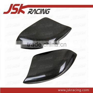 2008-2010 OEM STYLE CARBON FIBER HALF SIDE MIRROR COVER FOR NISSAN GTR R35 (JSK220983 )