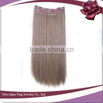 Wholesale Burgundy Easy Clips Hair Extensions photo-3