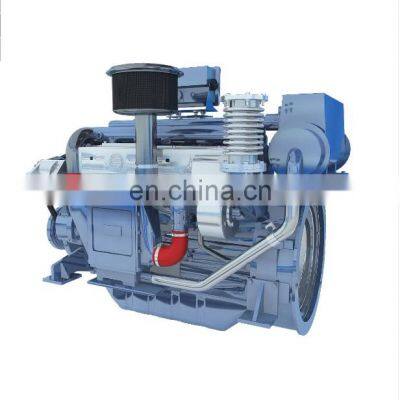 High Speed Diesel Engine 2100 Rpm 200HP Diesel Marine Engine for Sale photo-4