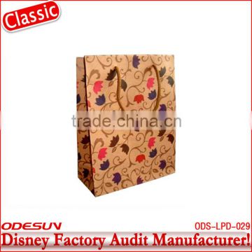 Disney factory audit manufacturer's paper gift bag144102