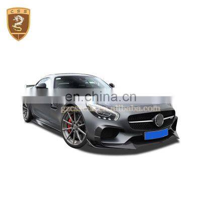 Carbon Fiber Renntech Style Front Bumpers Rear Diffuser Body Kit For Mercedes Bens Amg Gt Gts