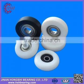 China Nylon Small Deep Groove Ball Bearings Roller Plastic Pulley Wheels With Bearings for Door Windows photo-6