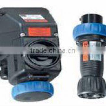 Stahl 16A 3P 200-250V Switch Socket Outlet c/w Plug