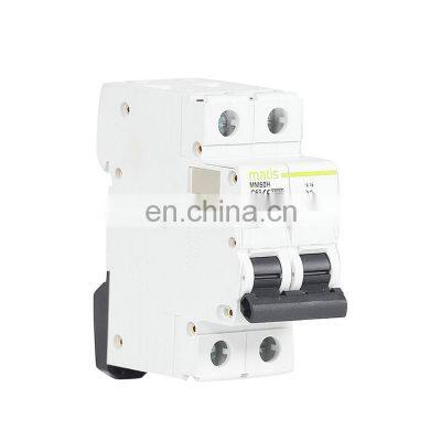 Factory direct sales top quality safe material intelligent Matis MM50H-2P 1-63A 380V 50/60hz circuit breaker machine