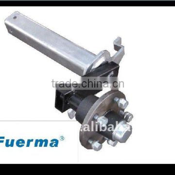 half torsion axle