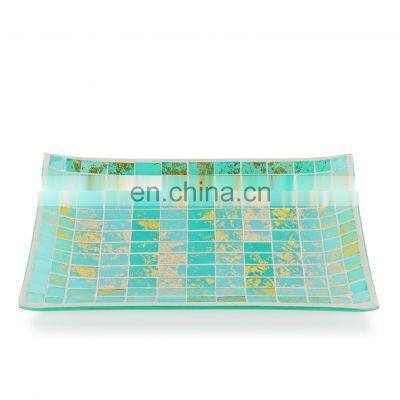 Map Style Glass Bathroom Accessories Special Design Glass Bathroom Accessories Set Luxury Hotel Home Glass Bathroom Set photo-5