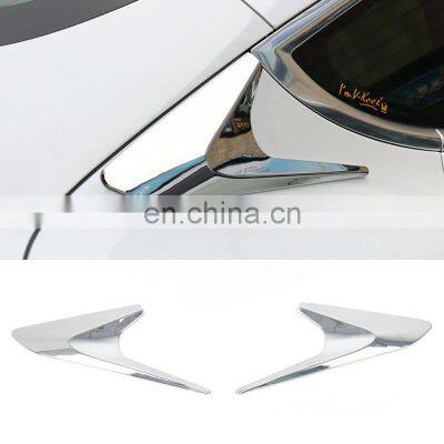 For Tesla Model 3 Car Exterior Rear Window Trim Strip Abs Accessories