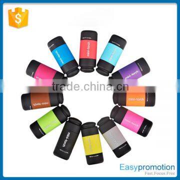 Latest design hot sale colorful led flashlight