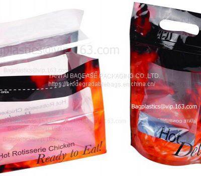 ROTISSERIE CHICKEN BAGS, MIRCOWAVE POUCH, HOT ROAST BAG, FRESH FRUIT VEGETABLE PACKAGING, CHERRY PAC photo-5