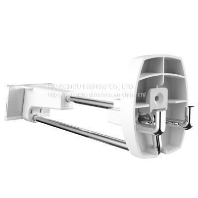 Stainless Steel Magnetic Security Lock Slat Wall Anti Theft Peg Board Hook Retail Store Accessories Display Hook photo-2
