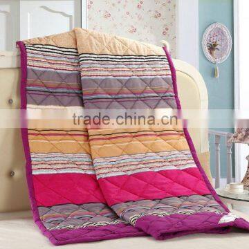 bright color duvet in fashion design king size brown pink colorful super cheapest 100% polyester comforter set