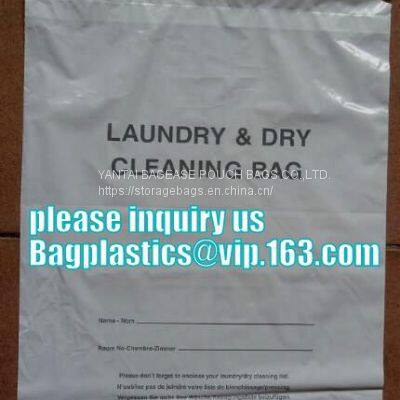 DRY CLEANING GARMENT BAG COVER, SANITARY LAUNDRY BAG, HOTEL, LAUNDRY STORE, CLEANING SUPPLIES,HANGER BAG photo-3