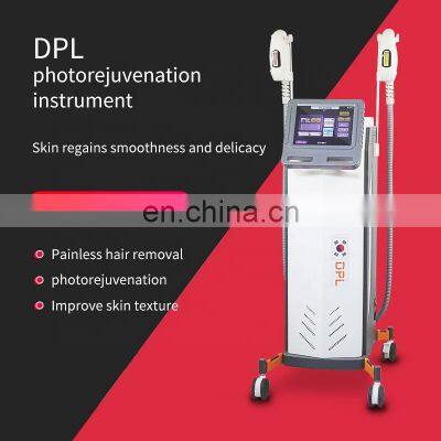 Ipl Skin Rejuvenation System Permanent Hair Removal Depilator DPL OPT Photon Therapy Freckle Whitening Pores Shrinking Machine photo-2