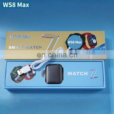 2022 Smartwatch Ws8 Max Watch7 Series 7 With Wireless Charger 1.8inch Smart Watch Sports Wristband Ws8 Max