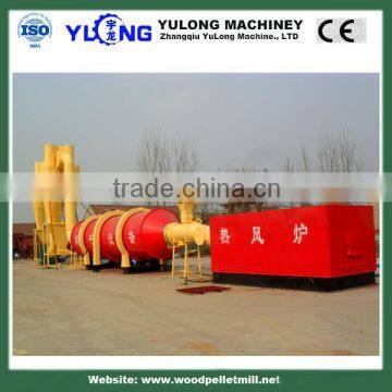 Energy Saving Chemical Coal Rotary Drum Dryer For Wood Sawdust / Fertilizer