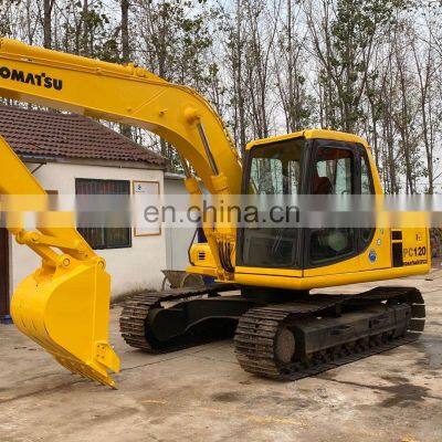 used Fully Working used excavator Komatsu PC120-6 Japan excavator in stock