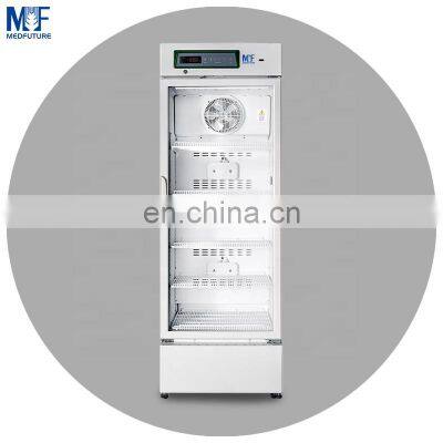 MedFuture lab electronic refrigerator 260/360l door seal smart stainless refrigerator storage equipment