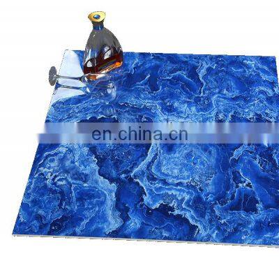 Wholesale Blue Veins Egyptian Artificial Marble Floor Tiles photo-4