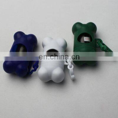 Customized Wholesale Cute Bone Shaped Pet Waste Bag Dispenser For Dogs