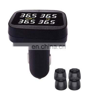 OEM  Tire Pressure Sensor 433 92mhz Universal Cigarette Lighting TPMS for Car