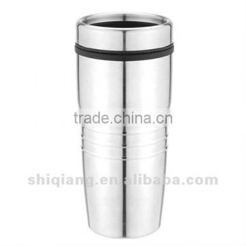 14oz double wall stainless steel travel mug