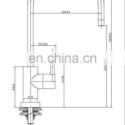 New Water Filter Faucet Air Gap Water Filter Tap Nickel Brushed Kitchen Faucets photo-2
