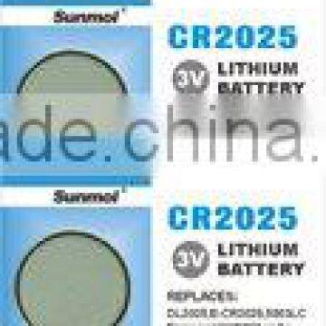 hot sale CR2025 button cell battery