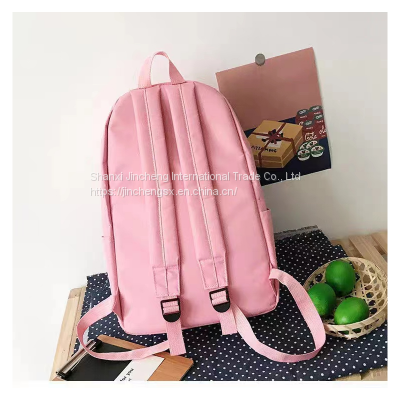 2023 New Fashion Flower Back to School Women Multi Color Embroidery Daisy Girl Backpack photo-4