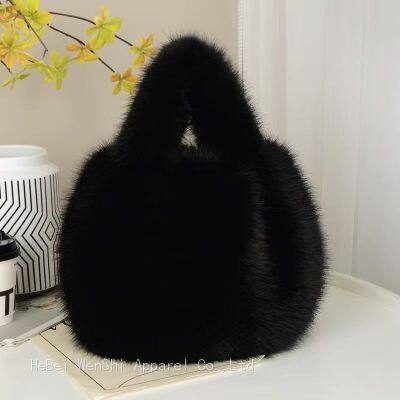 31Winter plush bag Ladies fur bag Ladies fashion handbag crossbody bag wholesale