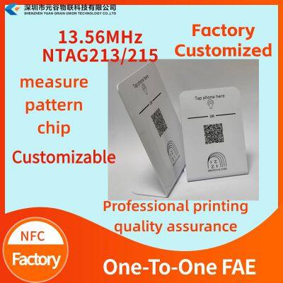 NFC13.56mhz NTAG 213social Media Booth RestaurantGoogle Evaluation Display Board