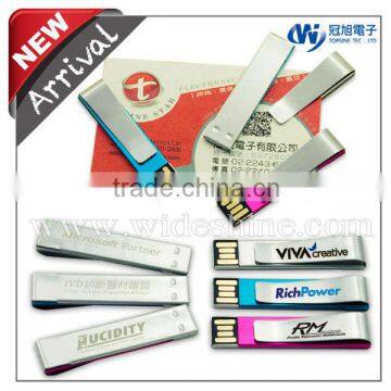 printing metal usb Bookmarker with logo metal paper clips new quality product for wholesale