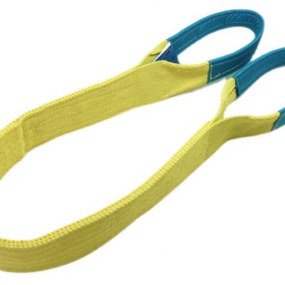 High temperature resistant industrial flat kevlar webbing lifting sling strap