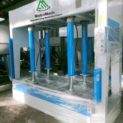 Woodworking Hydraulic Melamine Laminating Cold Press Machine for Fire-proofing Floor, Door, Furniture photo-5
