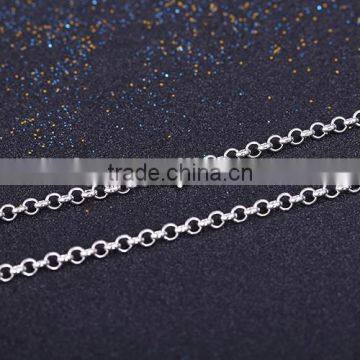 2015 Wholesale Fashion Jewelry Rhodium Plated BL Chain Necklace photo-4