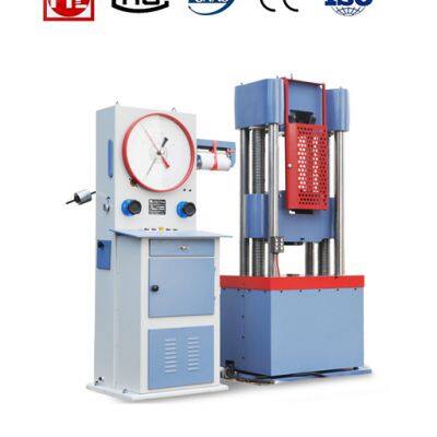 Model WE-C Series Analog Hydraulic Universal Testing Machine