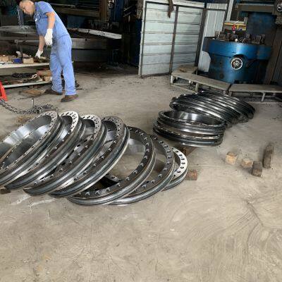 The Single-row Crossed Roller EFFER 340 5S Slewing Bearing External Gears Applicable to the Crane