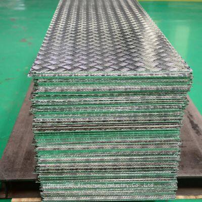 5754 AL-MG3 H114 5-Bar Marine-Grade Aluminum Tread Plate - Heavy-Duty Anti-Slip Flooring for Offshore & Industrial Use