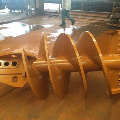Hot Sale Best Rock Drilling Auger Straight Screw Auger in Soil Teeth