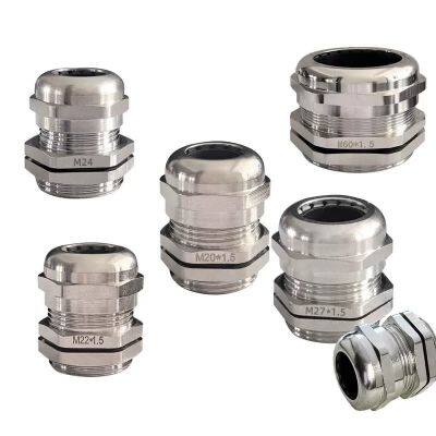 M50 M54 M60 M63 M64 Ss304 Ss316 Stainless Steel Entry Cable Glands Metal Brass IP68 Waterproof Wire Gland