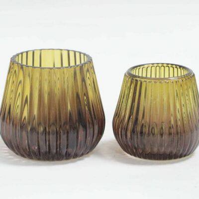 Glass Candle Holder Glass Vase Mosaic Vase