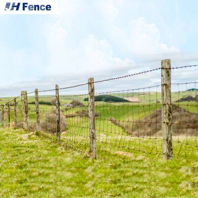 Feldzaun Bauerngesonderter Rinder- und Viehzäune Großhändler China 15 cm Maschenweite Bauerngesonderter Pferdezäune Drahtgitter UMWELTFREUNDLICH